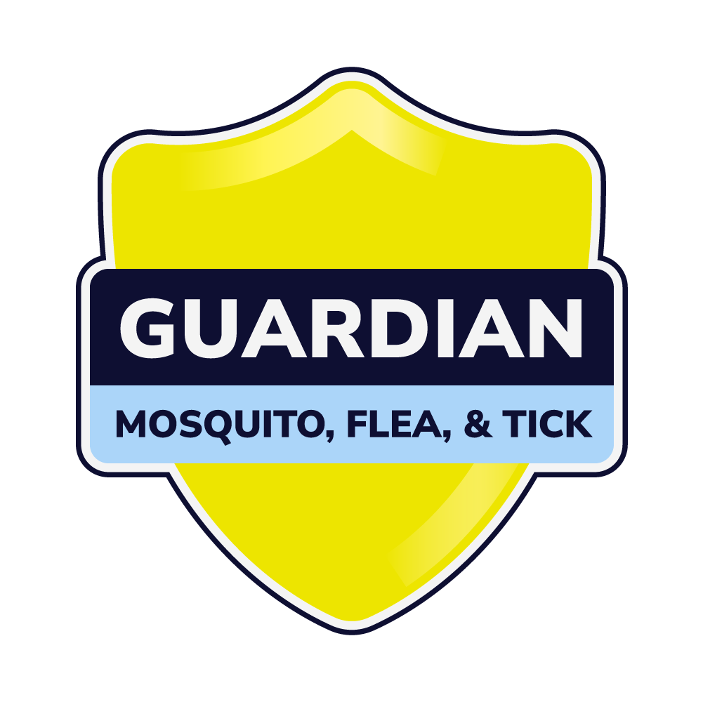 Guardian Program with Mosquito, Flea, & Tick badge
